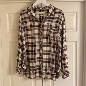 Treasure and Bond plaid shirt size large
